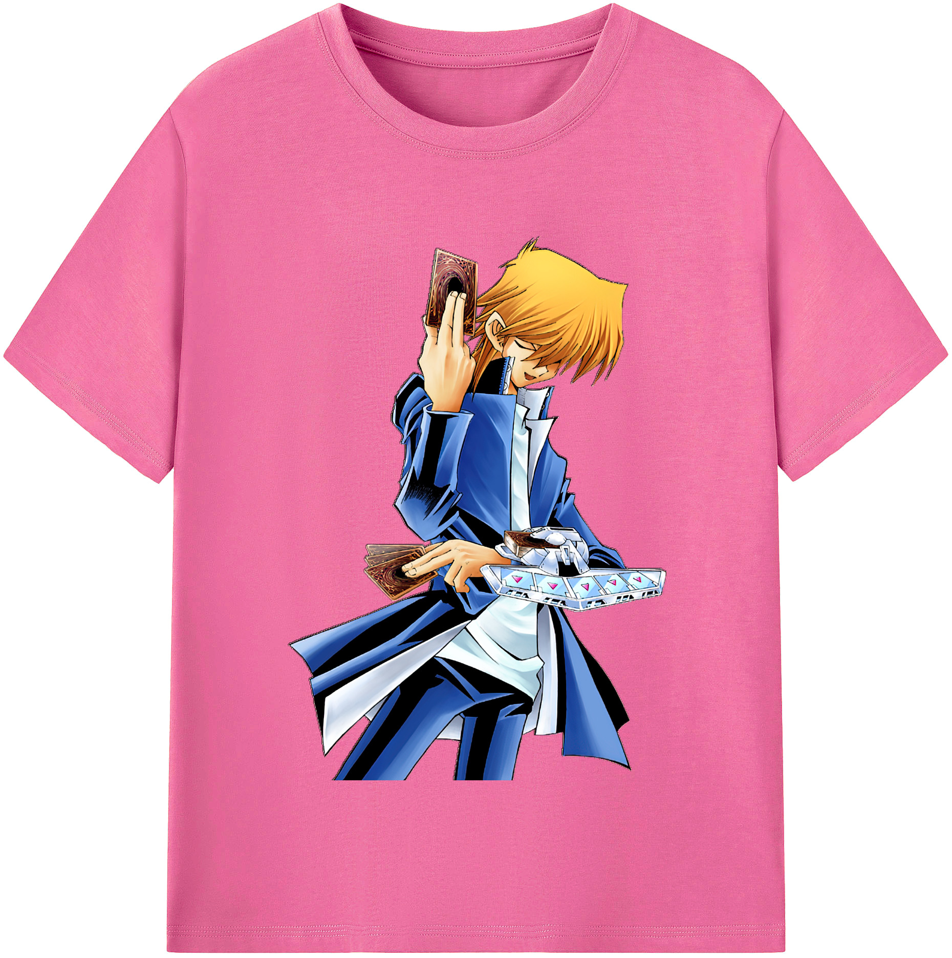（画像用） 遊☆戯☆王 Yu-Gi-Oh! レディースカジュアルプリントTシャツ（綿100％）